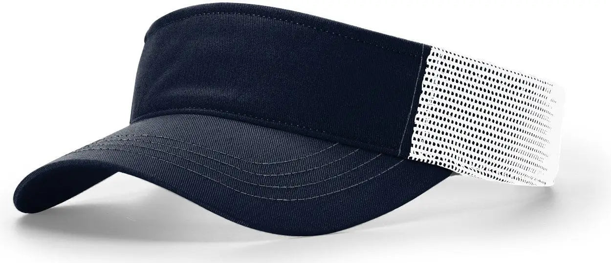 Richardson 712 Trucker Visor - Navy White - Osfm
