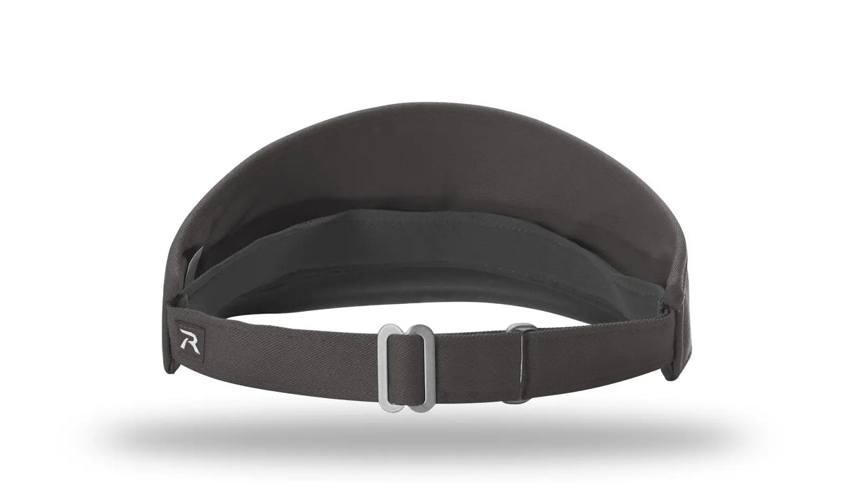 Richardson 715 Classic Golf Visor - Charcoal - Dark Gray / Osfm
