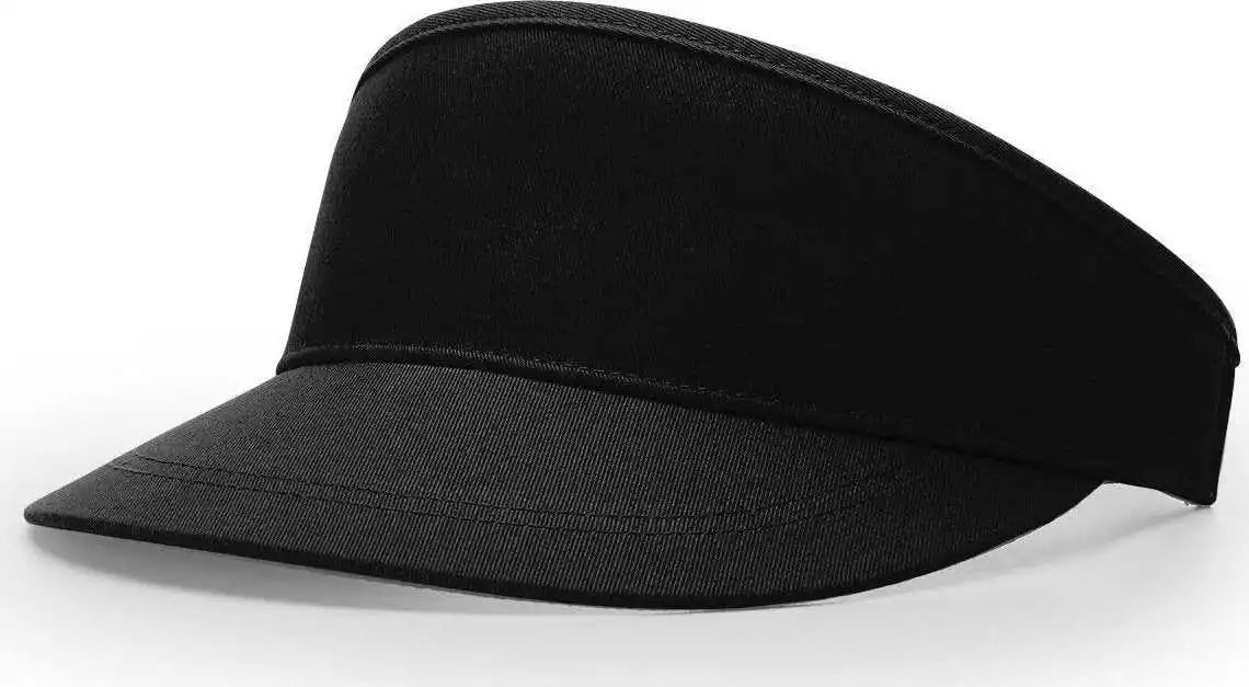 Richardson 715 Classic Golf Visors Black / Osfm