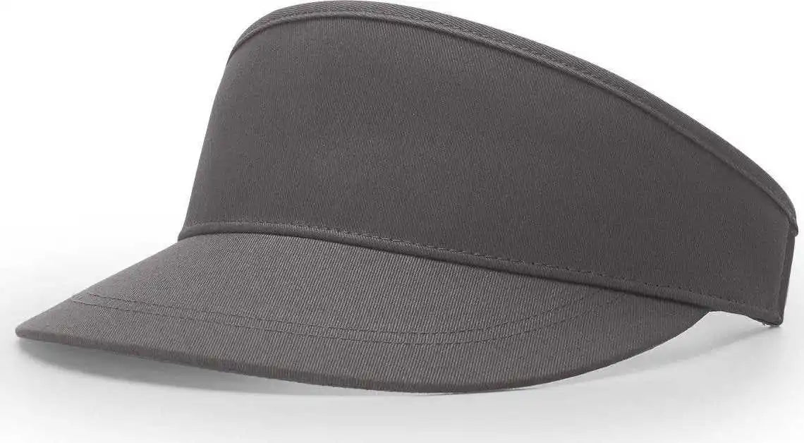 Richardson 715 Classic Golf Visors Charcoal Dark Gray / Osfm