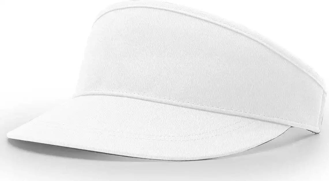 Richardson 715 Classic Golf Visors - White - Osfm