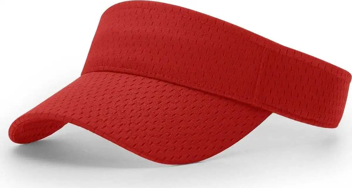 Richardson 740 Pro Mesh Visors - Red - Sm