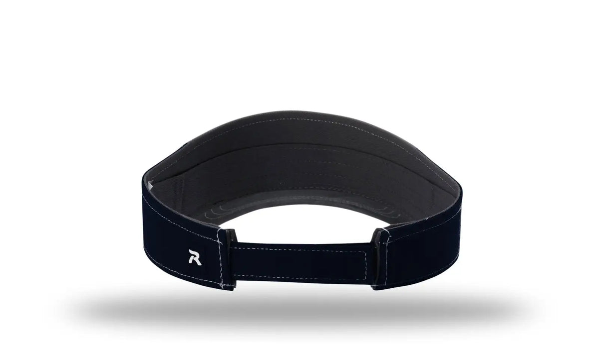 Richardson 775 Twill with Contrast Stitching Visors - Navy - Osfm