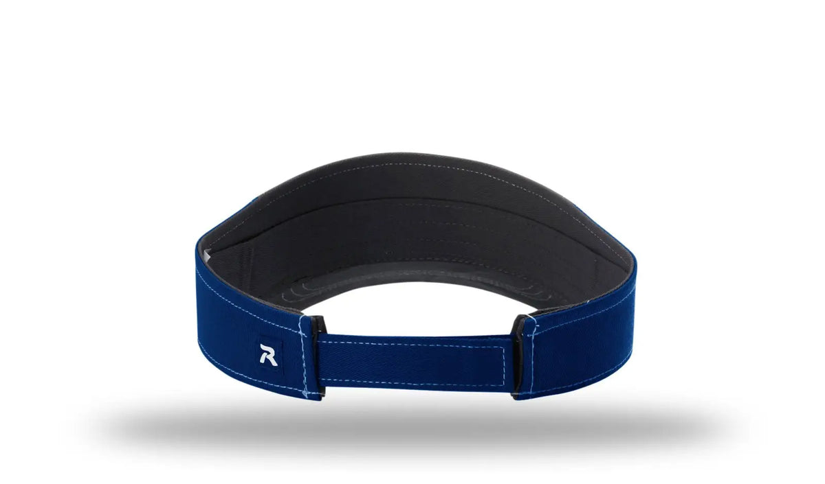 Richardson 775 Twill with Contrast Stitching Visors - Royal - Osfm
