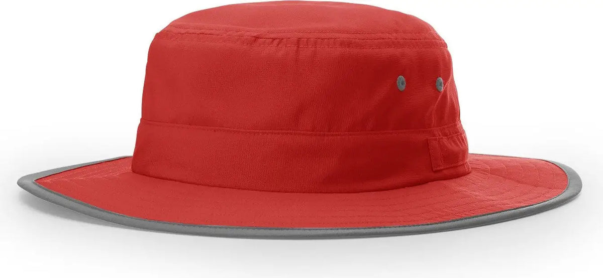 Richardson 810 Lite Wide Brim Hat - Red - Osfm