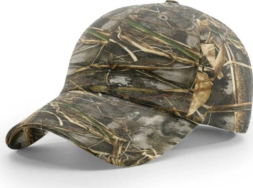 Richardson 840 Relaxed Twill Camo Caps - Realtree Max7 - Osfm
