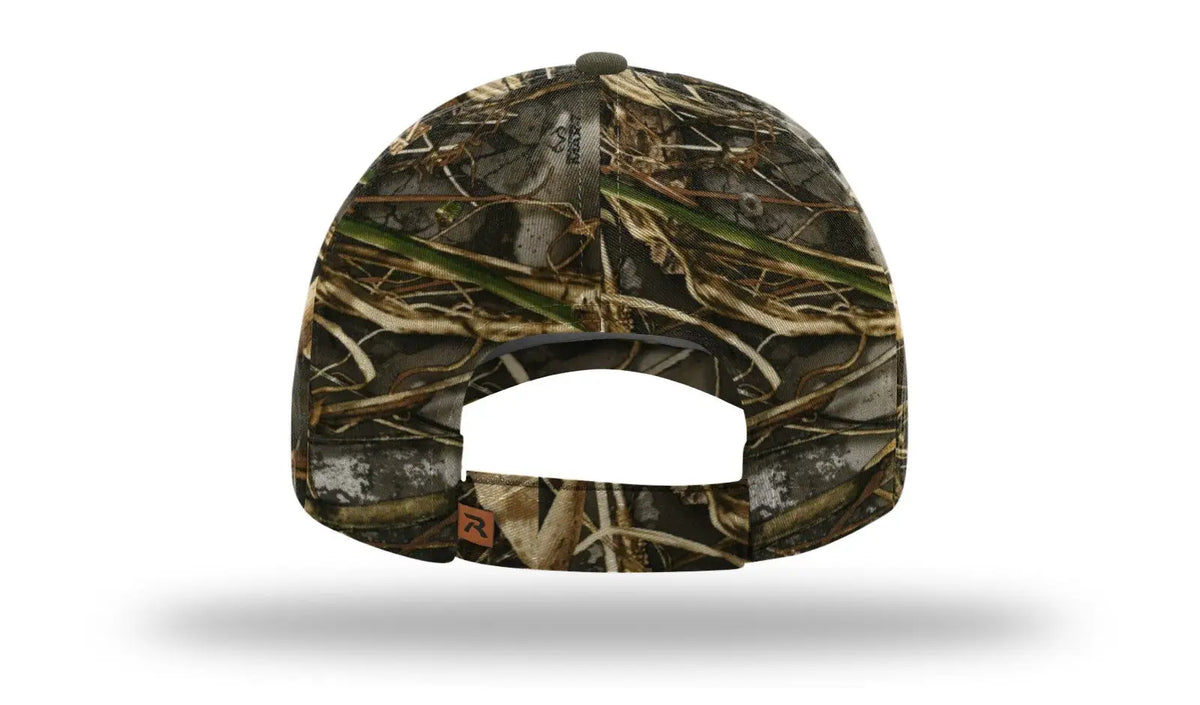 Richardson 843 Casual Twill Camo Strapback Cap - Realtree Max7 - Osfm