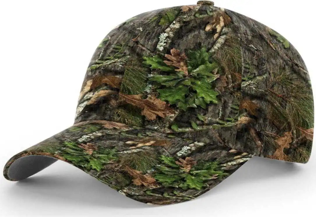 Richardson 843 Casual Twill Camo Strapback Caps Mossy Oak Obsession / Osfm