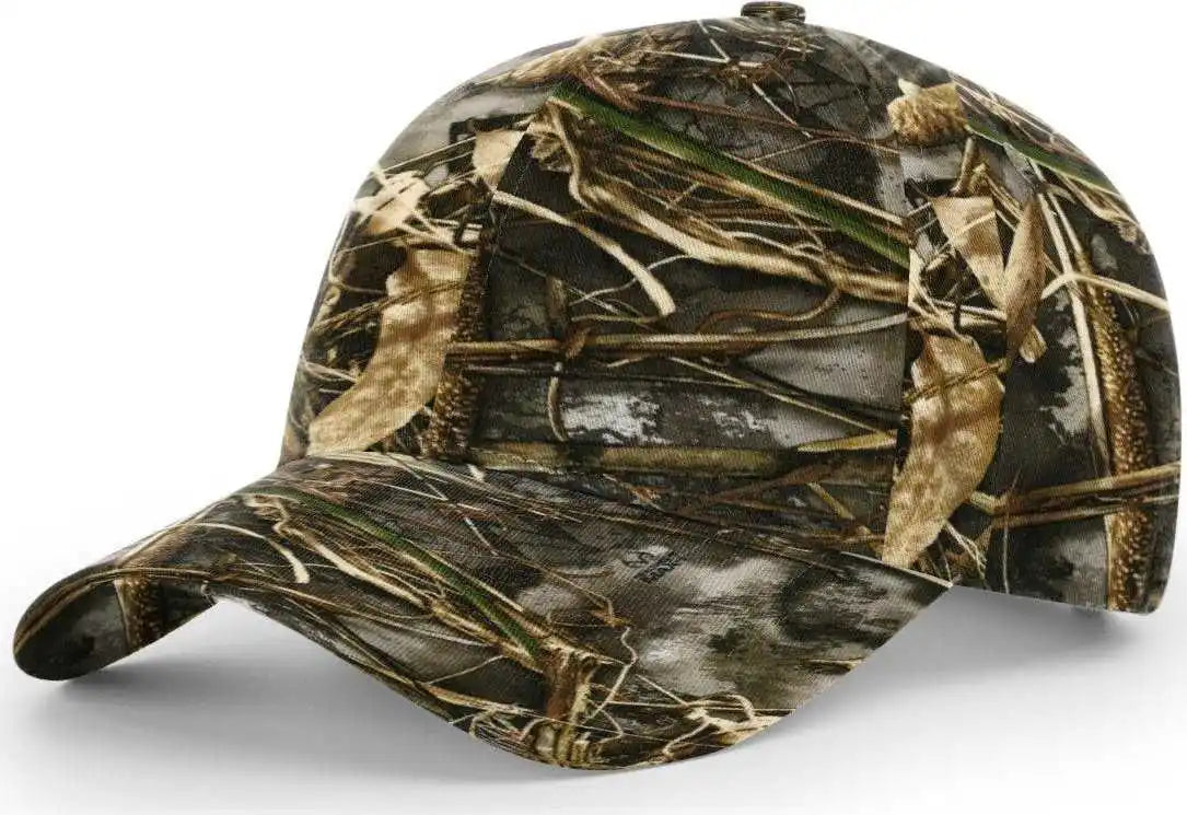 Richardson 843 Casual Twill Camo Strapback Caps Realtree Max7 / Osfm