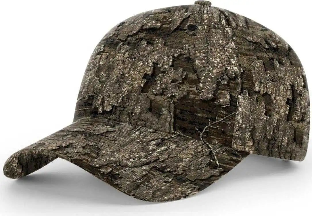 Richardson 843 Casual Twill Camo Strapback Caps - Realtree Timber - Osfm