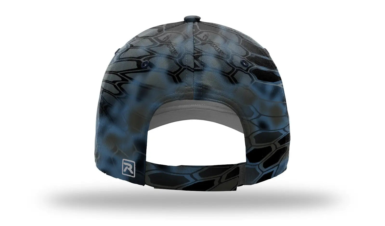 Richardson 870 Relaxed Performance Camo Caps - Kryptek Neptune