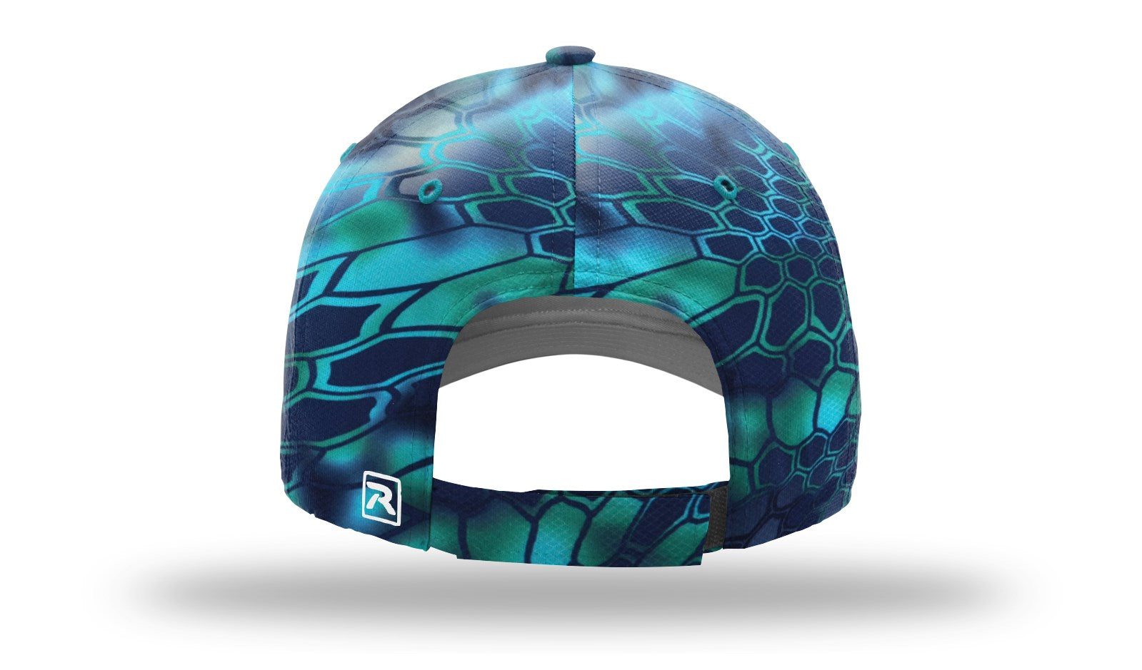 Richardson 870 Relaxed Performance Camo Caps - Kryptek Pontus