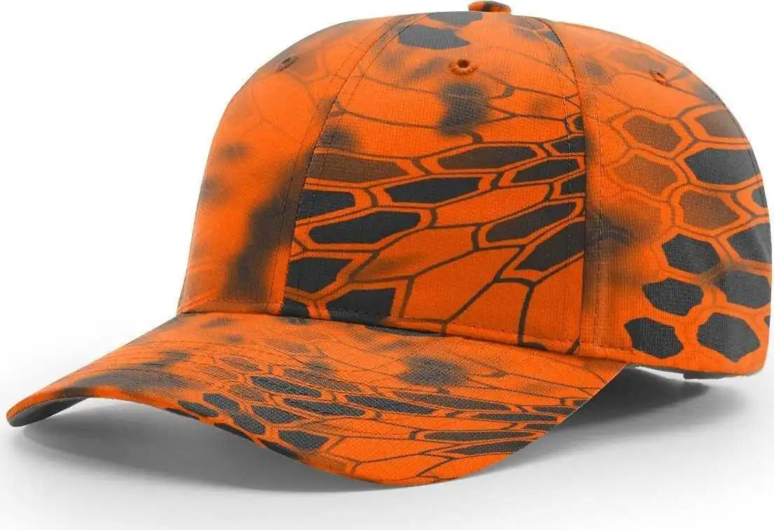 Richardson 874 Casual Performance Camo Caps - Kryptek Inferno - Osfm