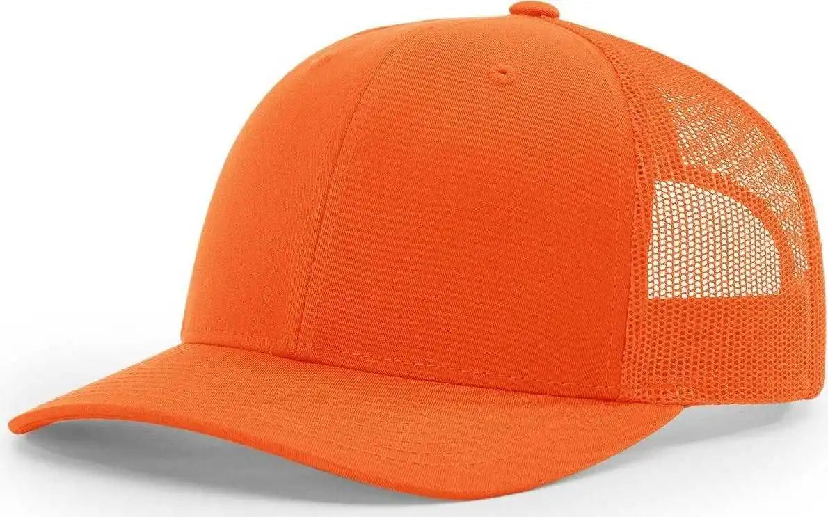 Richardson 882 Blaze Trucker Caps - Orange - Osfm
