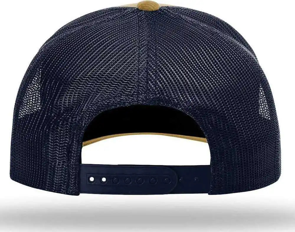 Richardson 930 Troutdale Corduroy Trucker Caps Amber Gold Navy / Osfm