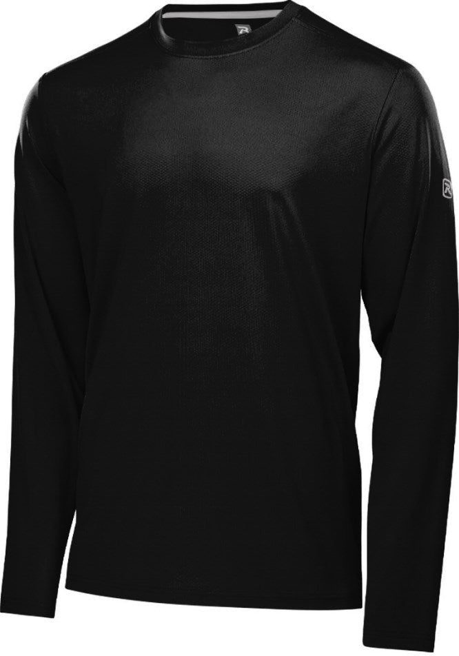 Richardson A7110ls Clutch Performance Long Sleeve Tee - Black