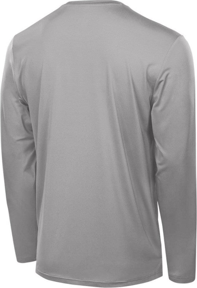 Richardson A7110ls Clutch Performance Long Sleeve Tee - Grey
