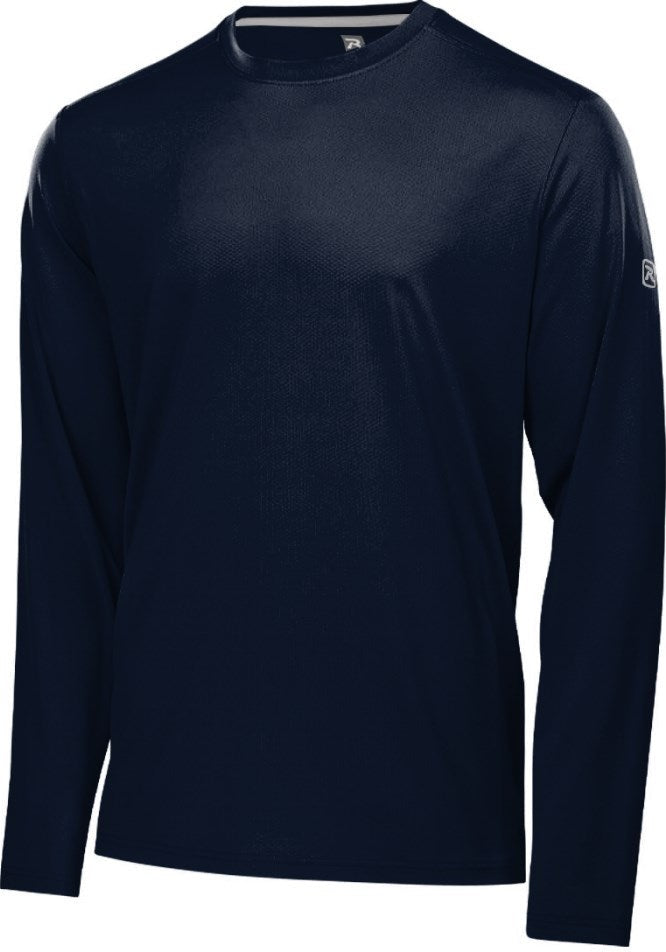 Richardson A7110ls Clutch Performance Long Sleeve Tee - Navy