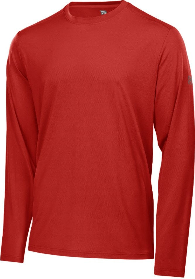 Richardson A7110ls Clutch Performance Long Sleeve Tee - Red