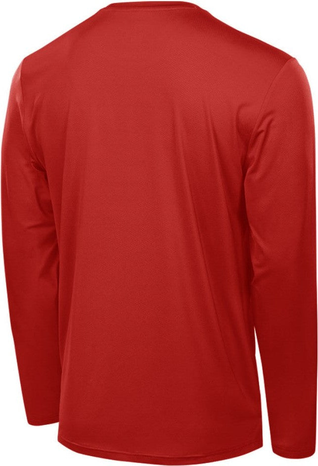 Richardson A7110ls Clutch Performance Long Sleeve Tee - Red