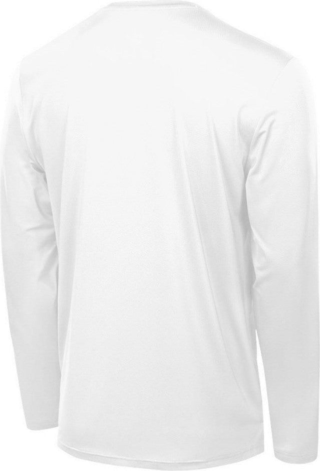 Richardson A7110ls Clutch Performance Long Sleeve Tee - White