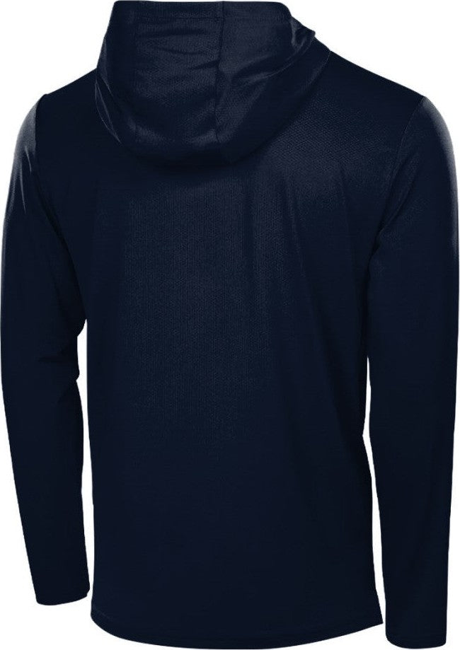Richardson A7110lsh Clutch Performance Long Sleeve Hooded Tee - Navy