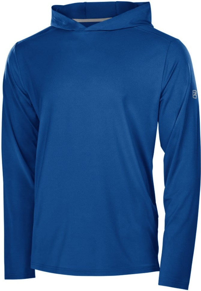 Richardson A7110lsh Clutch Performance Long Sleeve Hooded Tee - Royal