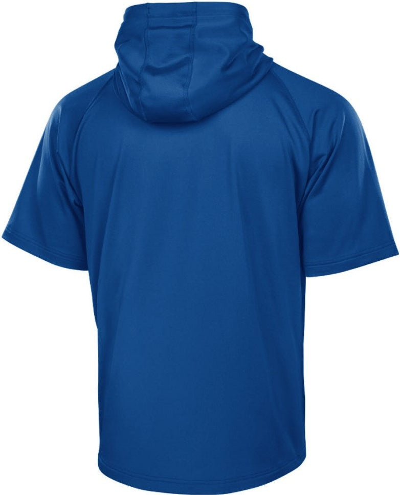 Richardson A7200ssh Charge Performance Fleece Short Sleeve Hoodie - Royal