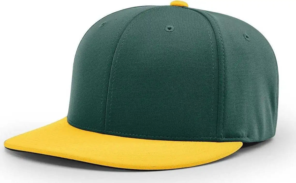 Richardson Pts20 Pulse R-flex Caps -dark Green Gold - Forest / Xs-sm