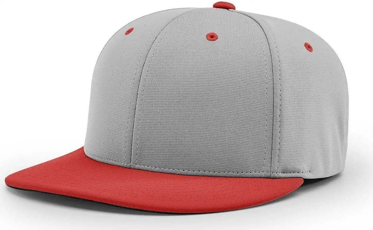 Richardson Pts20 Pulse r Flex Caps Grey Red Gray / Xs Sm