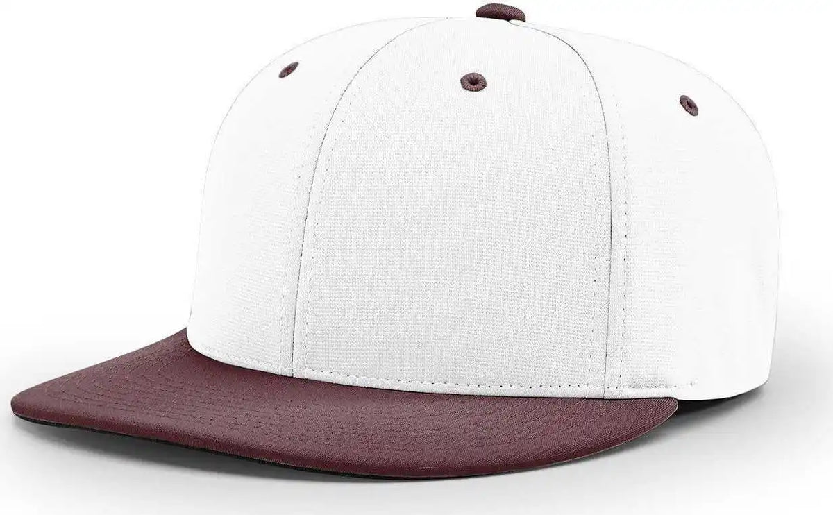 Richardson Pts20 Pulse r Flex Caps White Maroon / Xs Sm