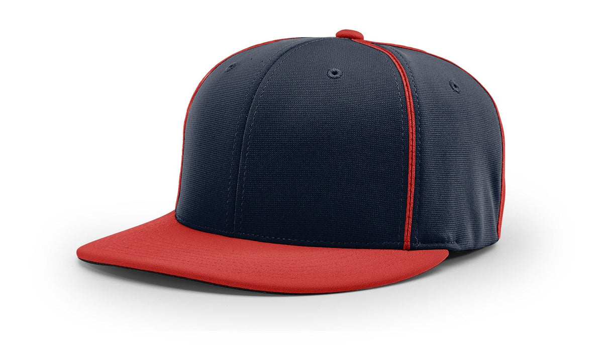 Richardson Pts20 Pulse R-flex Caps with Piping - Navy Red