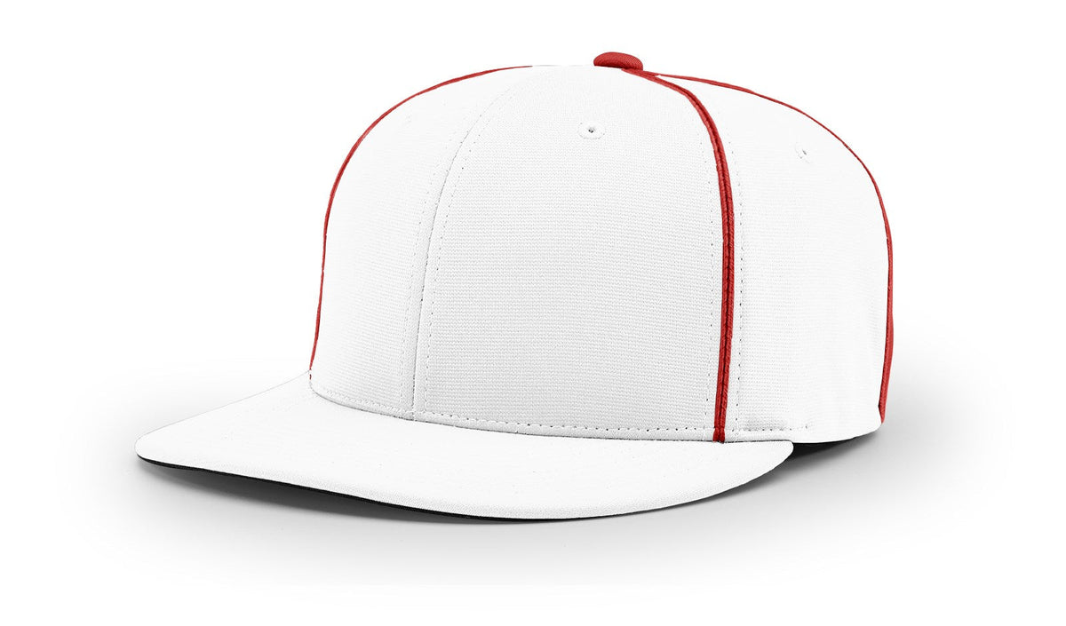 Richardson Pts20 Pulse R-flex Caps with Piping - White Red