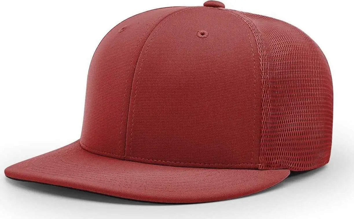 Richardson Pts20m Pulse/mesh Back Caps - Cardinal