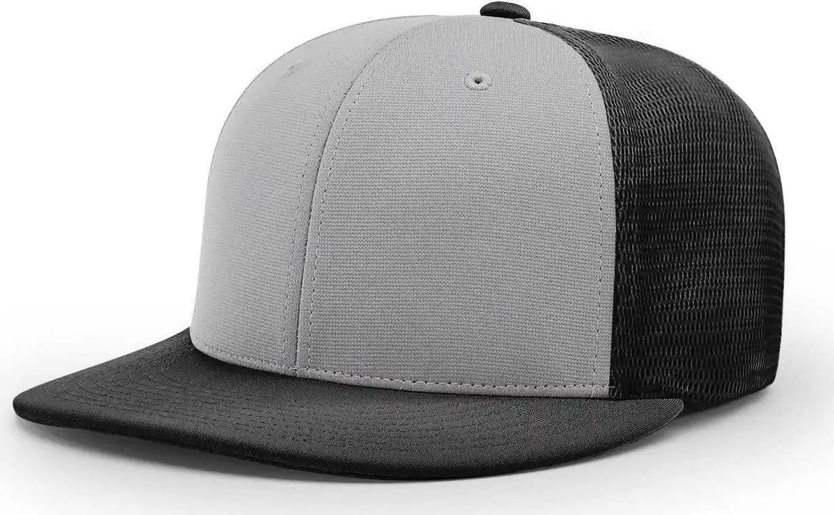 Richardson Pts20m Pulse/mesh Back Caps - Gray Black Alt - Xs-sm