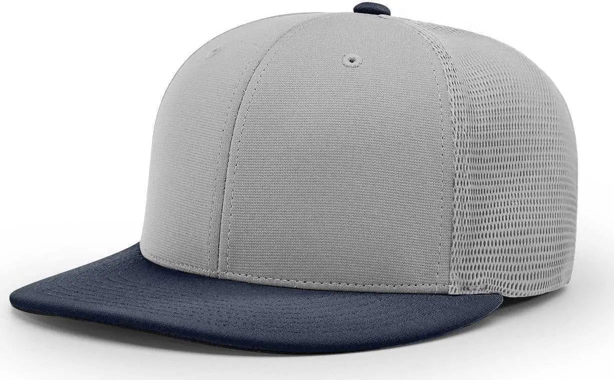 Richardson Pts20m Pulse/mesh Back Caps - Gray Navy