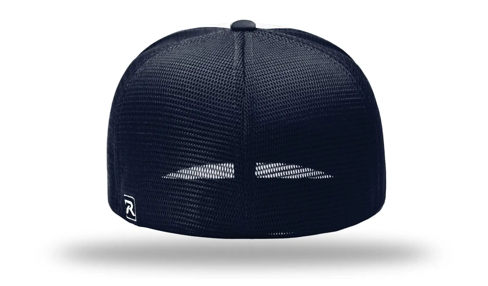 Richardson Pts20m Pulse/mesh Back Caps - White Navy Alt - Xs-sm