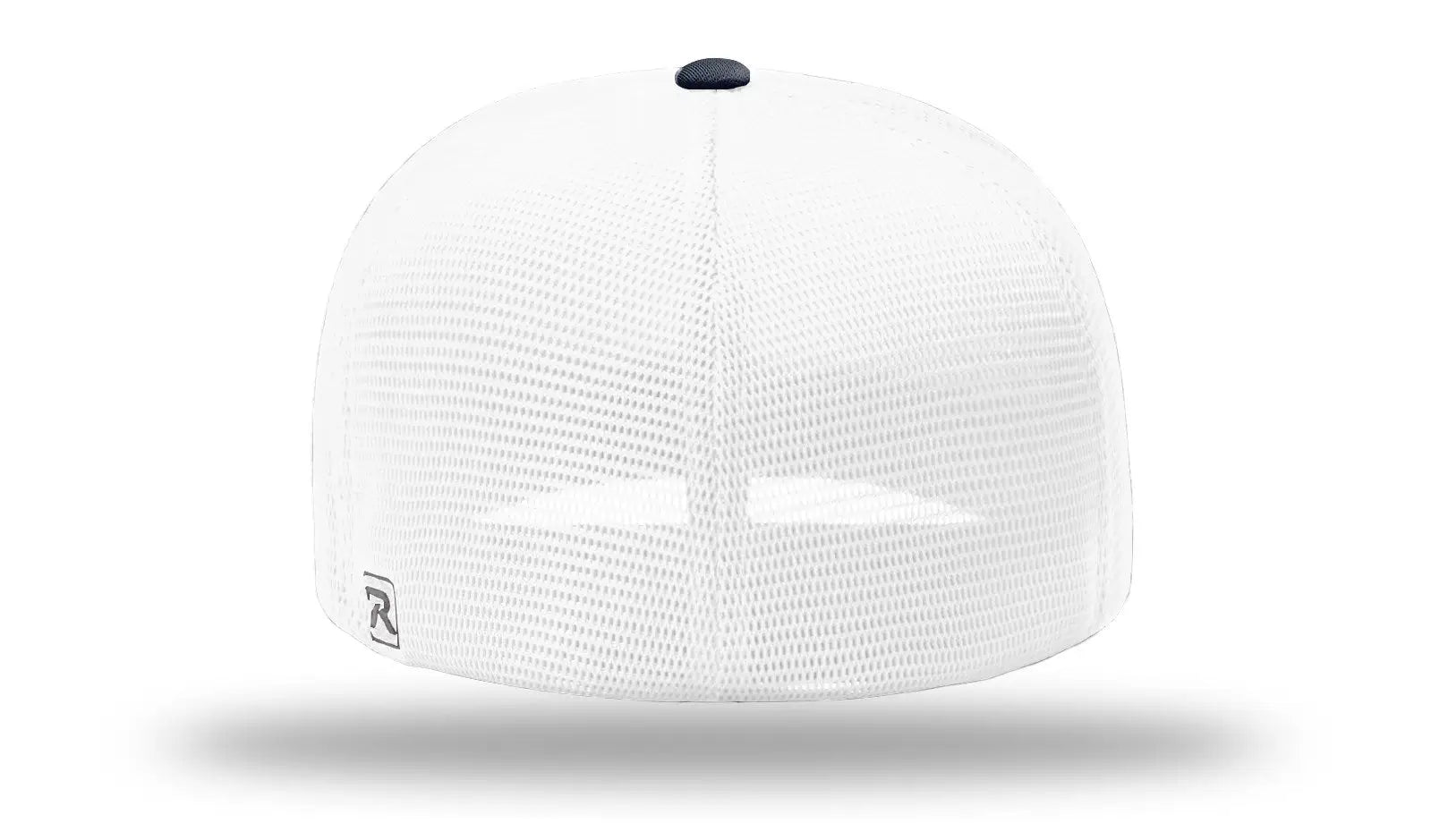 Richardson Pts20m Pulse/mesh Back Caps - White Navy - Xs-sm