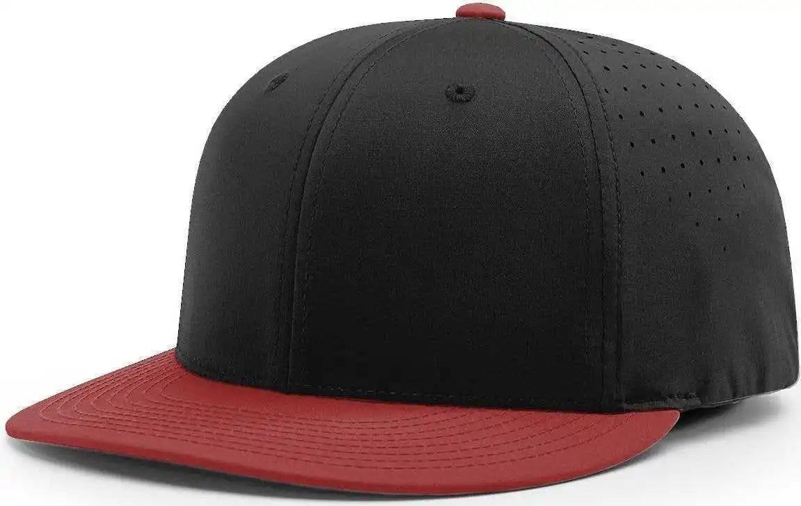 Richardson Pts30 Lite r Flex Caps Black Cardinal / Xs Sm