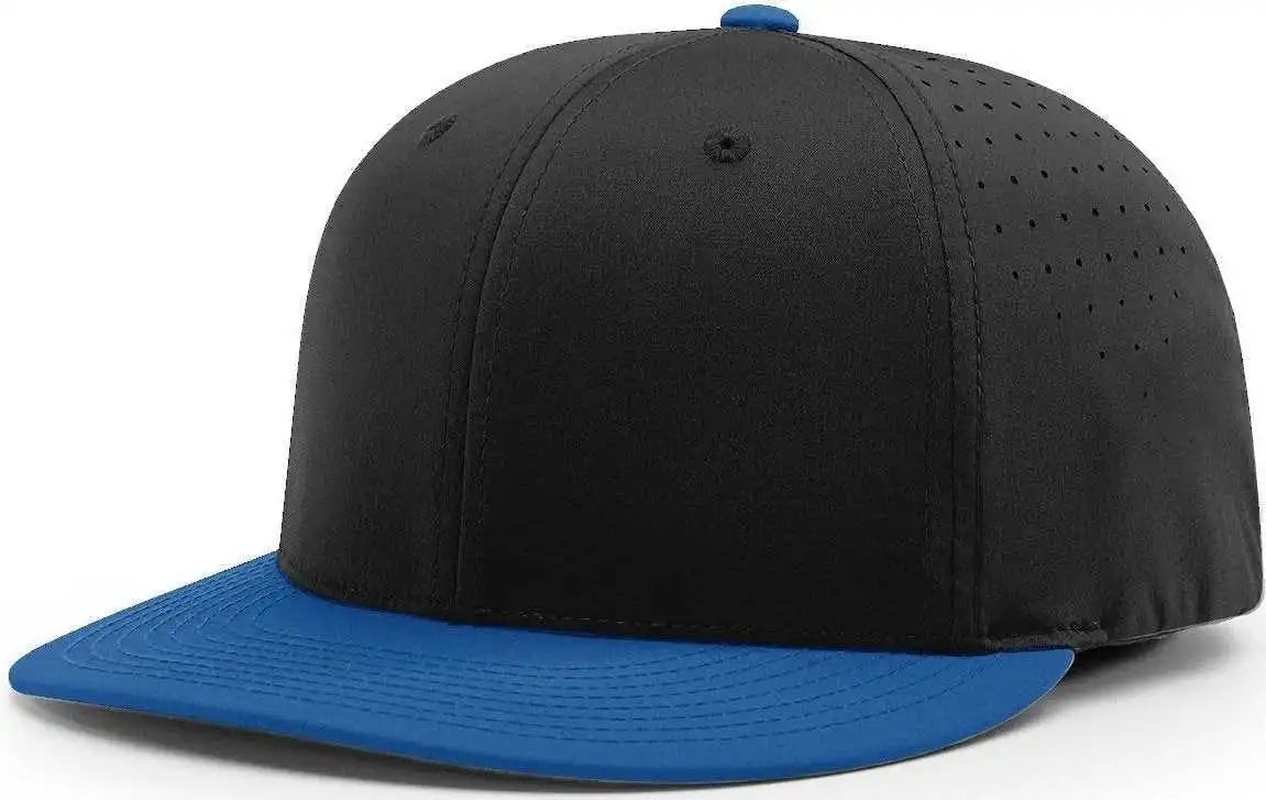 Richardson Pts30 Lite r Flex Caps Black Royal / Xs Sm