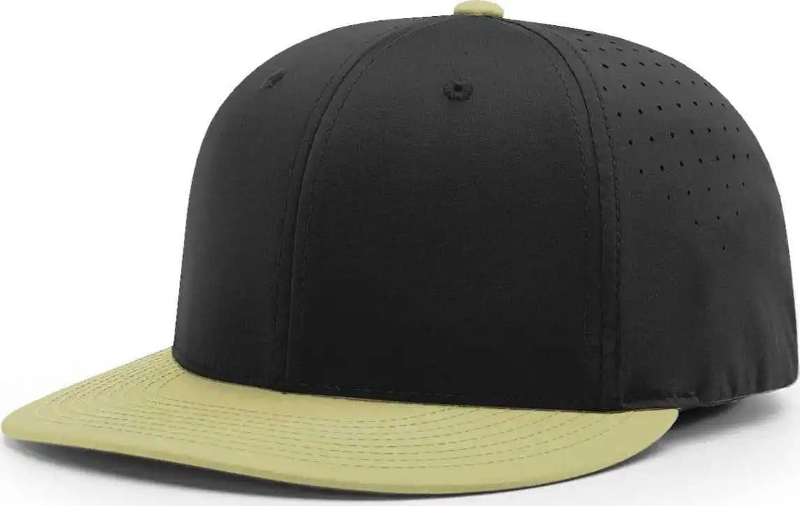 Richardson Pts30 Lite R-flex Caps - Black Vegas Gold - Xs-sm