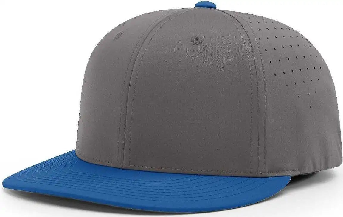 Richardson Pts30 Lite r Flex Caps Charcoal Royal Dark Gray / Xs Sm