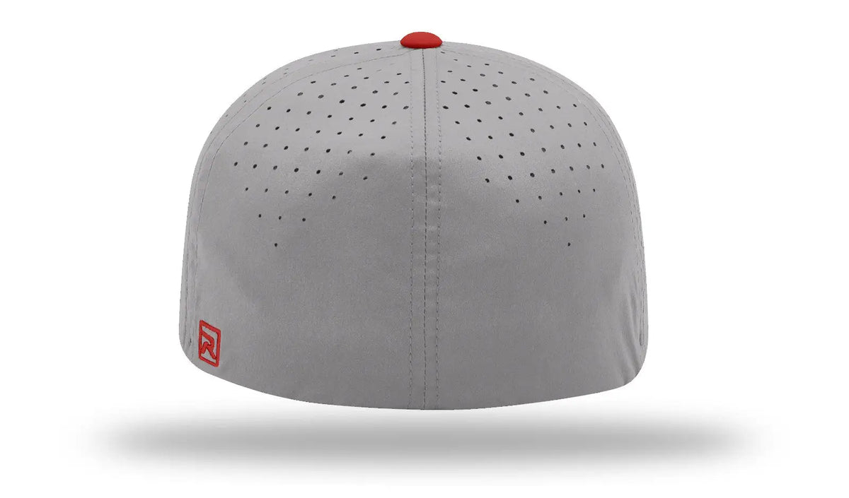 Richardson Pts30 Lite R-flex Caps - Gray Red