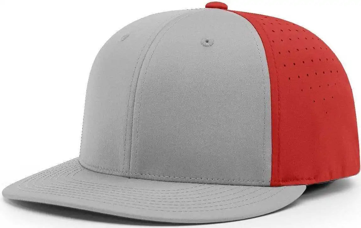 Richardson Pts30 Lite R-flex Caps - Gray Red Spt - Xs-sm