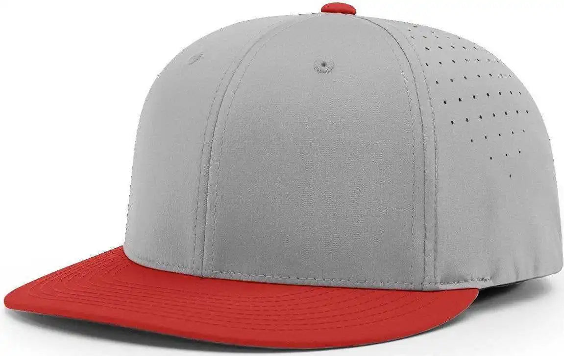 Richardson Pts30 Lite r Flex Caps Gray Red / Xs Sm