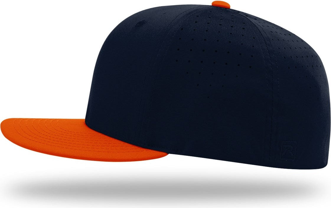 Richardson Pts30 Lite R-flex Caps - Navy Orange