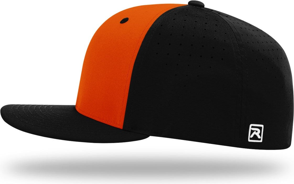 Richardson Pts30 Lite R-flex Caps - Orange Black Alt