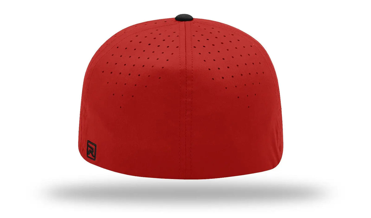 Richardson Pts30 Lite R-flex Caps - Red Black