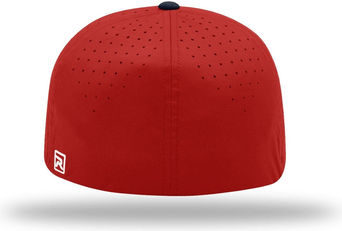 Richardson Pts30 Lite R-flex Caps - Red Navy