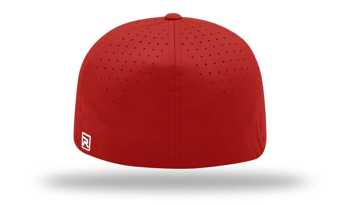 Richardson Pts30 Lite R-flex Caps - White Red Alt